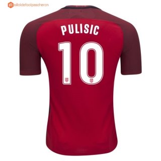 Maillot États-Unis Third Pulisic 2017 Pas Cher