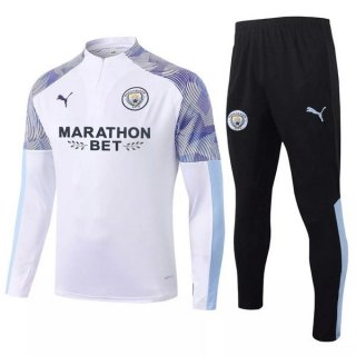 Survetement Manchester City 2020 2021 Blanc Purpura Pas Cher Survetement Manchester City 2020 2021 Blanc Purpura Pas Cher