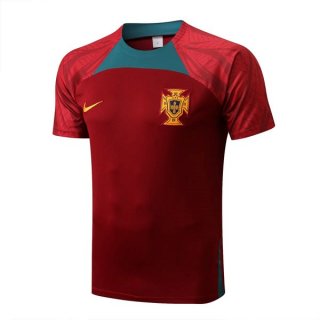 Maillot Entrenamien Portugal 2022 2023 Rouge