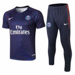 Entrainement Paris Saint Germain Ensemble Complet 2018 2019 Bleu Pas Cher