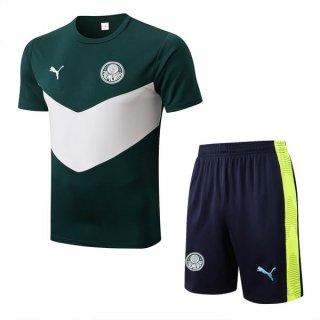 Maillot Entrainement Palmeiras Ensemble Complet 2022 2023 Vert Blanc Maillot Entrainement Palmeiras Ensemble Complet 2022 2023 Vert Blanc