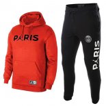 JORDAN Survetement Enfant Paris Saint Germain 2018 2019 Rouge Noir Pas Cher