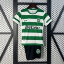 Maillot Sporting Lisbon Domicile Enfant 2025 2026