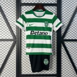 Maillot Sporting Lisbon Domicile Enfant 2025 2026