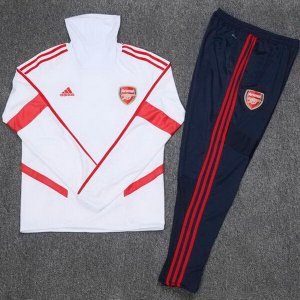 Survetement Arsenal 2019 2020 Blanc Noir