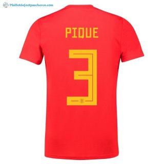 Maillot Espagne Domicile Pique 2018 Rouge Pas Cher Maillot Espagne Domicile Pique 2018 Rouge Pas Cher