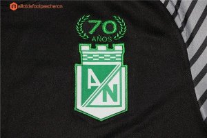 Maillot Atlético Nacional 2017 2018 Noir Pas Cher