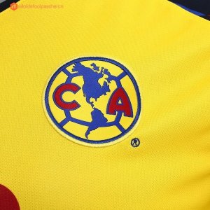 Maillot Club América Third 2017 2018 Jaune Pas Cher