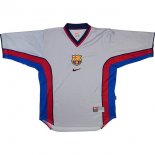 Maillot Barcelona Exterieur Retro 1998 2001 Gris Pas Cher