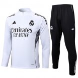 Sweatshirt Real Madrid 2025 2026 Blanc 3
