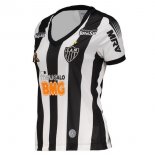 Maillot Atlético Mineiro Domicile Femme 2019 2020 Negro Blanc Pas Cher