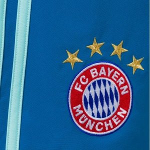 Pantalon Bayern Munich Exterieur Gardien 2018 2019 Bleu Pas Cher