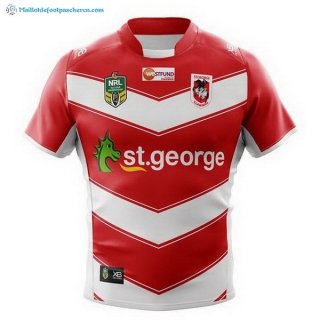 Maillot Rugby St.George Illawarra Dragons Exterieur 2018 Rouge Pas Cher Maillot Rugby St.George Illawarra Dragons Exterieur 2018 Rouge Pas Cher