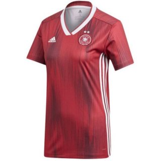 Maillot Allemagne Exterieur Femme 2019 Rouge Pas Cher Maillot Allemagne Exterieur Femme 2019 Rouge Pas Cher