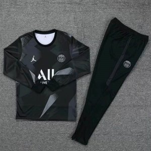 JORDAN Survetement Paris Saint Germain 2019 2020 Noir Gris