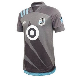 Thailande Maillot Minnesota United Domicile 2020 2021 Gris