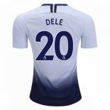 Maillot Tottenham Hotspur Domicile Dele 2018 2019 Blanc Pas Cher