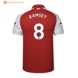 Maillot Arsenal Domicile Ramsey 2017 2018 Pas Cher