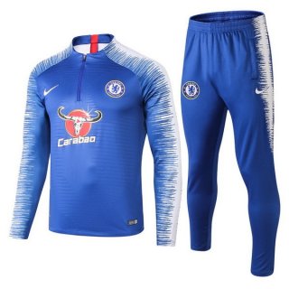 Survetement Enfant Chelsea 2018 2019 Bleu Pas Cher