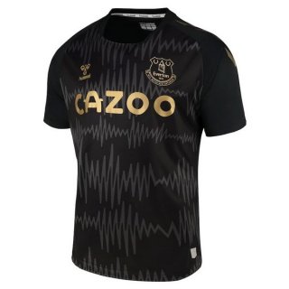 Thailande Maillot Everton Third Gardien 2020 2021 Noir Pas Cher