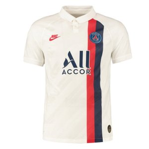 Thailande Maillot Paris Saint Germain Third 2019 2020 Blanc Pas Cher