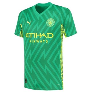 Thailande Maillot Manchester City Domicile Gardien 2023 2024