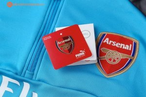 Survetement Arsenal 2017 2018 Bleu Gris Pas Cher