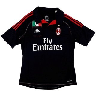 Maillot AC Milan Third Retro 2012 2013 Noir Pas Cher Maillot AC Milan Third Retro 2012 2013 Noir Pas Cher