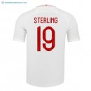 Maillot Angleterre Domicile Sterling 2018 Blanc Pas Cher
