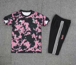 Entrainement Juventus Ensemble Complet 2019 2020 Noir Rose Pas Cher