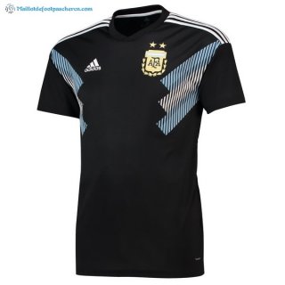 Thailande Maillot Argentine Exterieur 2018 Noir Bleu Pas Cher Thailande Maillot Argentine Exterieur 2018 Noir Bleu Pas Cher
