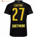 Maillot Borussia Dortmund Exterieur Castro 2017 2018 Pas Cher