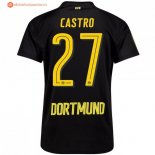 Maillot Borussia Dortmund Exterieur Castro 2017 2018 Pas Cher