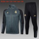 Enfant Survetement Real Madrid 2024 2025 Gris