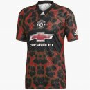 EA Sport Maillot Manchester United 2018 2019 Rouge Pas Cher