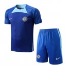 Maillot Entrainement Chelsea Ensemble Complet 2022 2023 Bleu 2