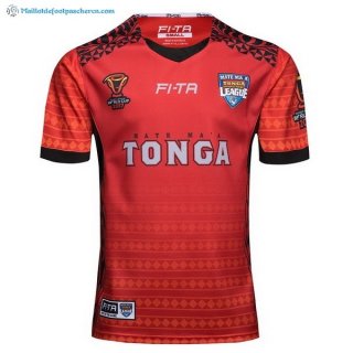 Maillot Rugby Tonga RLWC Domicile 2017 2018 Rouge Pas Cher Maillot Rugby Tonga RLWC Domicile 2017 2018 Rouge Pas Cher