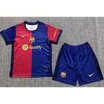 Maillot Barcelona Domicile All Sponsors Enfant 2024 2025