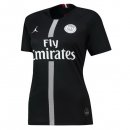 JORDAN Maillot Paris Saint Germain Third 1ª Femme 2018 2019 Noir Pas Cher