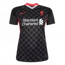 Maillot Liverpool Third Femme 2020 2021 Noir Pas Cher