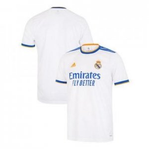 Thailande Maillot Real Madrid Domicile 2021 2022 Blanc Pas Cher