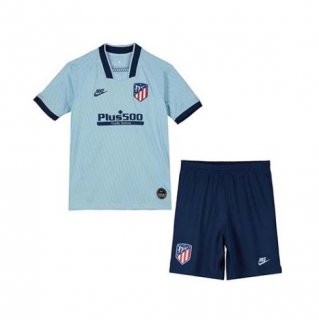 Maillot Atlético de Madrid Third Enfant 2019 2020 Bleu Pas Cher