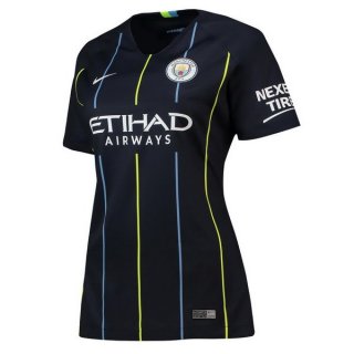 Maillot Manchester City Exterieur Femme 2018 2019 Bleu Pas Cher Maillot Manchester City Exterieur Femme 2018 2019 Bleu Pas Cher