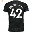 Maillot Manchester City Third Toure Yaya 2017 2018 Pas Cher