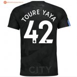 Maillot Manchester City Third Toure Yaya 2017 2018 Pas Cher