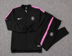 Survetement De Laine Enfant Paris Saint Germain 2018 2019 Noir Blanc Rose Pas Cher