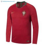 Maillot Portugal Domicile ML 2018 Rouge Pas Cher