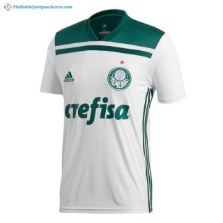 Maillot Palmeiras Exterieur 2018 2019 Blanc Pas Cher