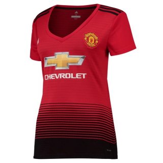 Maillot Manchester United Domicile Femme 2018 2019 Rouge Pas Cher Maillot Manchester United Domicile Femme 2018 2019 Rouge Pas Cher