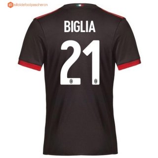 Maillot Milan Third Biglia 2017 2018 Pas Cher Maillot Milan Third Biglia 2017 2018 Pas Cher